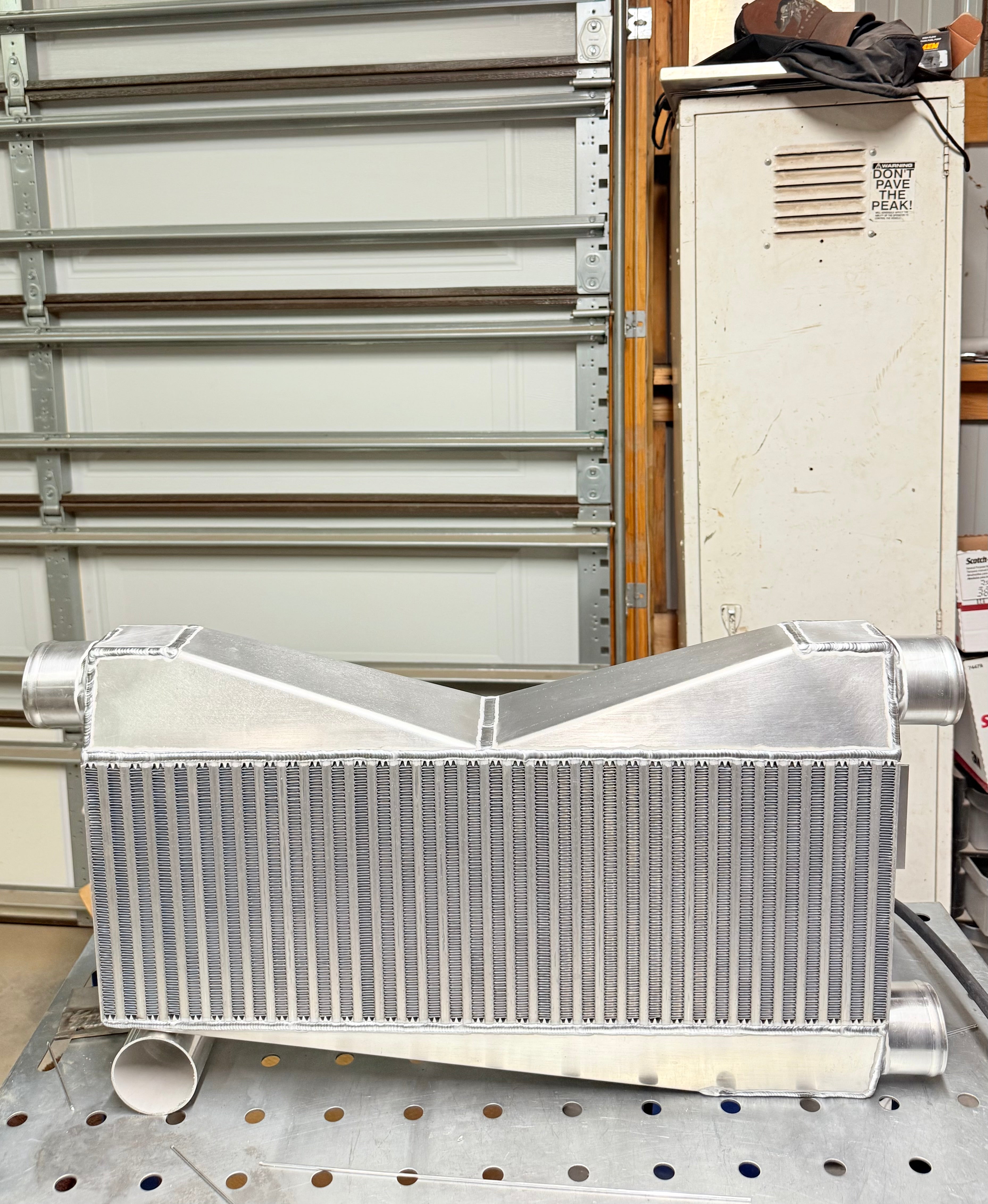 VQ37VHR 4.5”W Single Turbo Intercooler