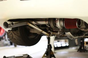 Single Turbo Rear Mount Kit |For VQ35DE|